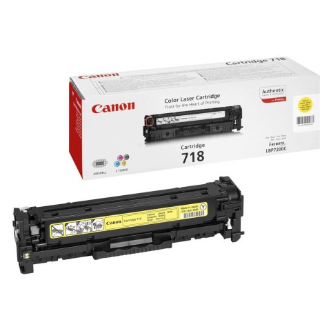 Canon Toner Canon CRG718Y do LBP-7200/7210/7660/7680 | 2 900 str. | yellow