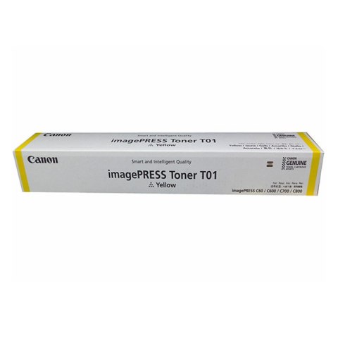 Canon Toner Canon T01 do ImagePress IP C800/700/600 | 39 500 str | yellow