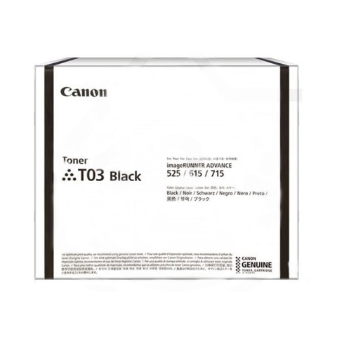 Canon Toner Canon T03 do IR Advance 525/615/715 | 51 500 str | black