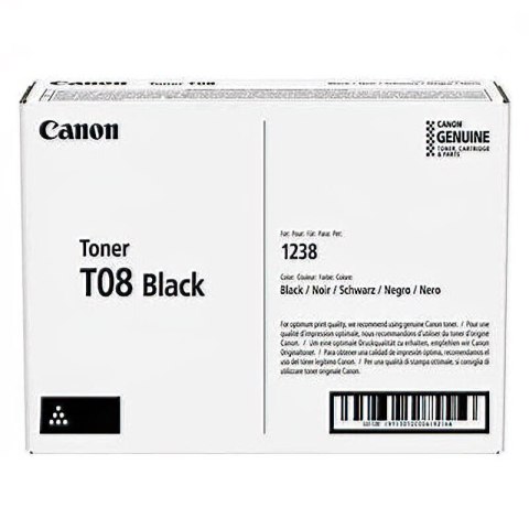 Canon Toner Canon T08 black i-SENSYS X 1238P Series