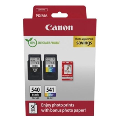 Canon Zestaw dwóch tuszy Canon PG540/CL541 do Pixma MG-2150/3150 | CMYK