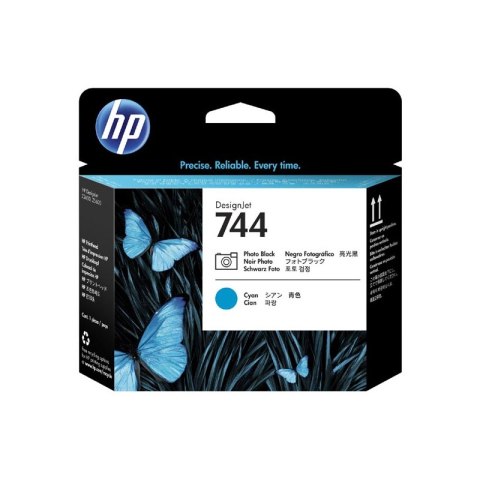 HP Głowica HP 744 do DesignJet Z5600/Z2600 | Photo Black / Cyan