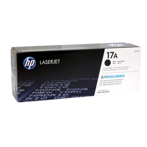 HP Toner HP 17A do LaserJet M102/130 | 1 600 str. | black