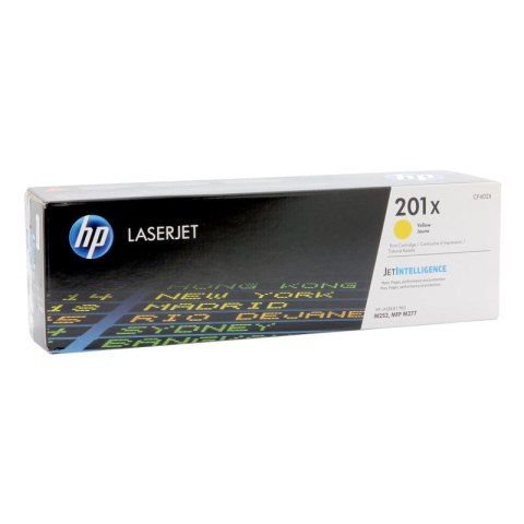 HP Toner HP 201X do Color LaserJet Pro M252/277 | 2 300 str. | yellow