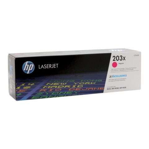 HP Toner HP 203X HY do Color LaserJet Pro M254dn/M280nw | 2 500 str | magenta