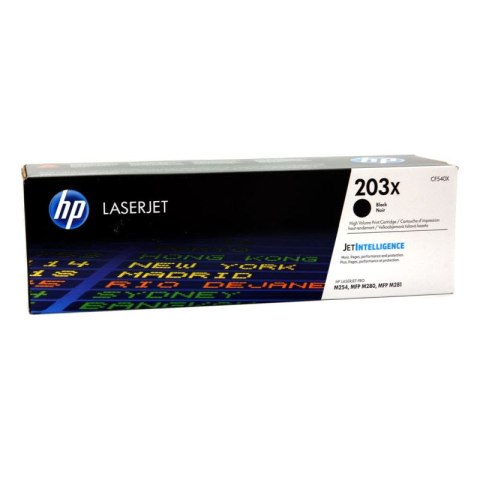 HP Toner HP 203X HY do Color LaserJet Pro M254dn/M280nw | 3 200 str | black