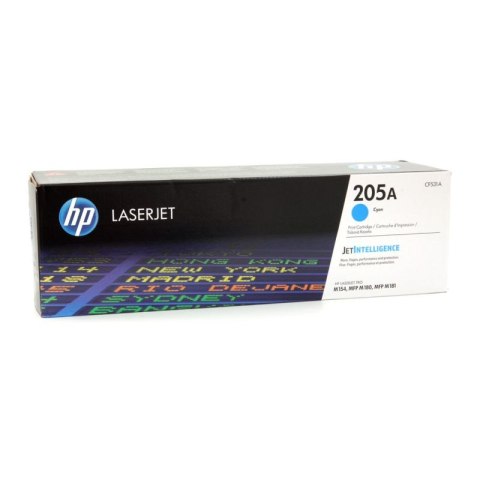 HP Toner HP 205A do Color LaserJet Pro M180n/M181fw | 900 str | cyan
