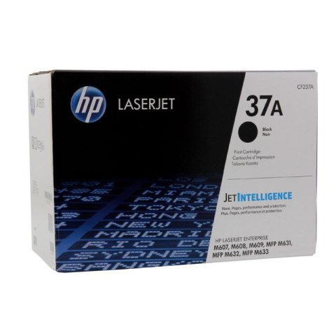 HP Toner HP 37A do LaserJet M607/608 | 11 000 str. | black
