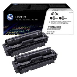 HP Toner HP 410X do Color LaserJet Pro M452/477 2pak | 2 x 6 500 str. | black