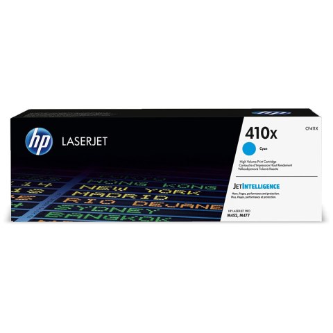 HP Toner HP 410X do Color LaserJet Pro M452/477 | 5 000 str. | cyan