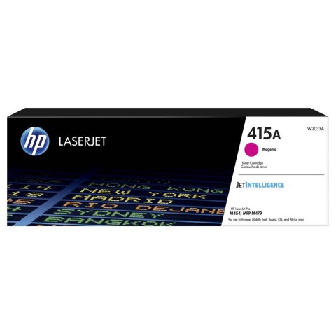 HP Toner HP 415A do Color LaserJet Pro M454, MFP M479 | 2 100 str. | magenta
