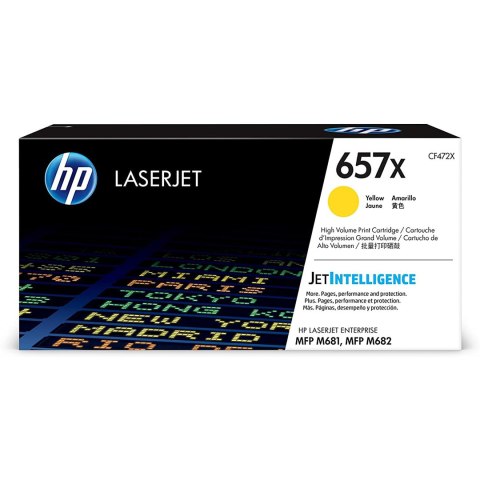 HP Toner HP 472X do LaserJet M681z/M682z/M681dz/M681F | 23 000 str. | yellow