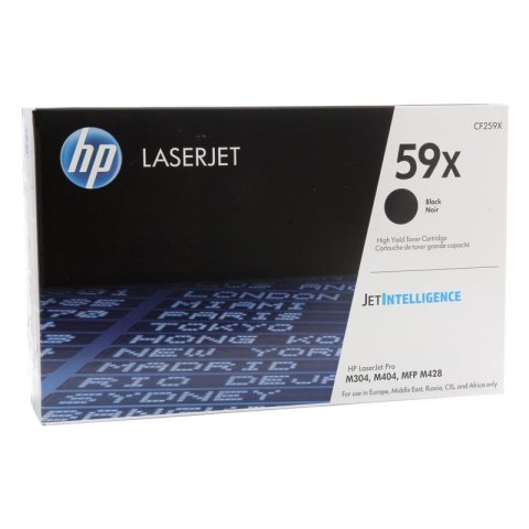 HP Toner HP 59X do LaserJet Pro M404, M428 | 10 000 str. | black