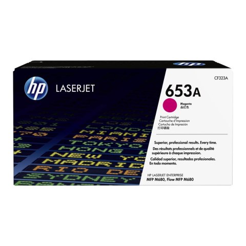 HP Toner HP 653A do Color LaserJet Enterprise M680 | 16 500 str. | magenta