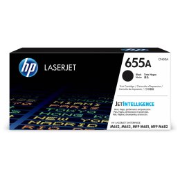 HP Toner HP 655A do Color LaserJet Enterprise M653/M681/M652 | 12 500 str. | black