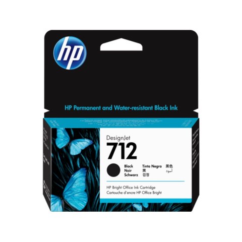 HP Tusz HP 712 | 38ml | black