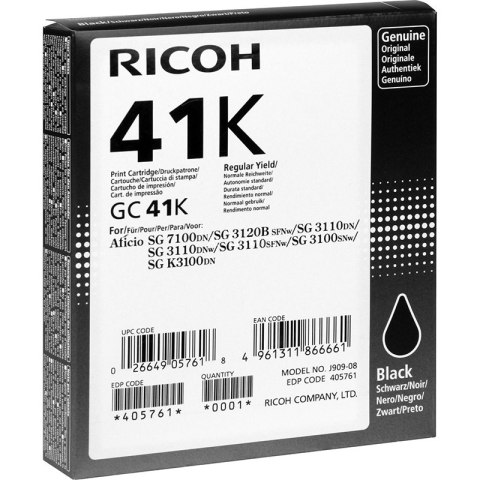 Ricoh Tusz Ricoh do SG 3110DN/3110DNW GC 41K | 2 500 str. | black
