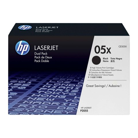 HP Toner HP 05X do LaserJet P2055 | 6 500 str. | black
