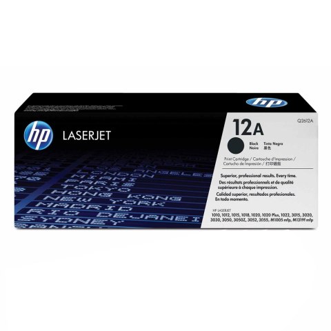 HP Toner HP 12A do LaserJet 1010/1012/1015/3052 | 2 000 str. | black