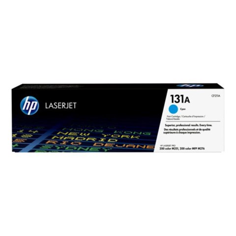 HP Toner HP 131A do Color LaserJet M251/M276 | 1 800 str. | cyan