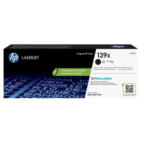 HP Toner HP 139X do LaserJet Pro 3001/3002/3003/3102/3103 | 4 000 str. | black
