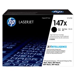 HP Toner HP 147X do LaserJet Enterprise M611dn | 25 200 str. | black