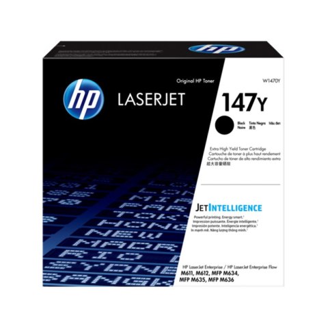 HP Toner HP 147Y do LaserJet Enterprise M611dn | 42 000 str. | black