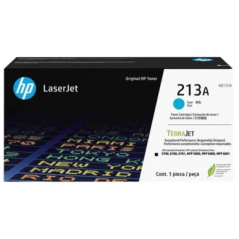 HP Toner HP 213A do Color LaserJet Enterprise 5700dn/6701dn| cyan | 3 000 str.