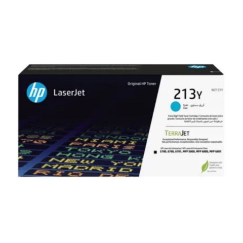 HP Toner HP 213Y do Color LaserJet Enterprise 5700dn/6701dn| cyan | 12 000 str.