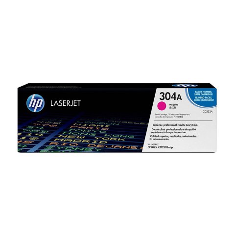 HP Toner HP 304A do Color LaserJet CP2025, CM2320 | 2 800 str. | magenta