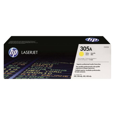 HP Toner HP 305A do Color LaserJet M351/375/451/475 | 2 600 str. | yellow