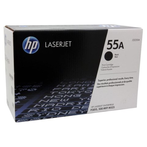 HP Toner HP 55A do LaserJet P3015, M525 | 6 000 str. | black