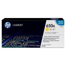 HP Toner HP 650A do Color LaserJet CP5525, M750 | 15 000 str. | yellow