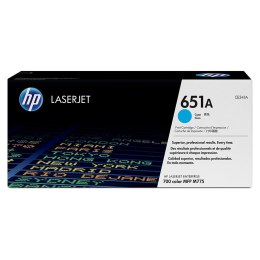 HP Toner HP 651A do HP LaserJet E 700 color M775 | 16 000 str. | cyan