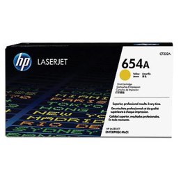 HP Toner HP 654A do Color LaserJet Enterprise M651 | 15 000 str. | yellow