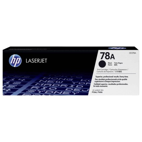 HP Toner HP 78A do LaserJet Pro 1566/1606, M1536 | 2 100 str. | black