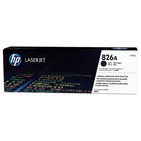 HP Toner HP 826A do Color LaserJet Enterprise M855 | 29 000 str. | black