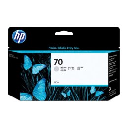 HP Tusz HP 70 Vivera do Designjet Z2100/3100/3200/5200 | 130 ml | light grey