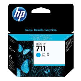HP Tusz HP 711 do Designjet T120/520 | 29ml | cyan