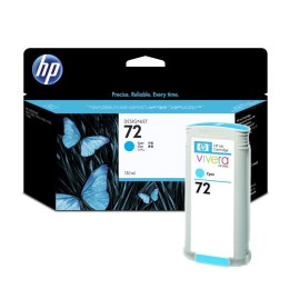 HP Tusz HP 72 Vivera do Designjet T610/1100/1200/1300 | 130ml | cyan