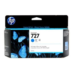 HP Tusz HP 727 do Designjet T920/1500/2500 | 130ml | cyan