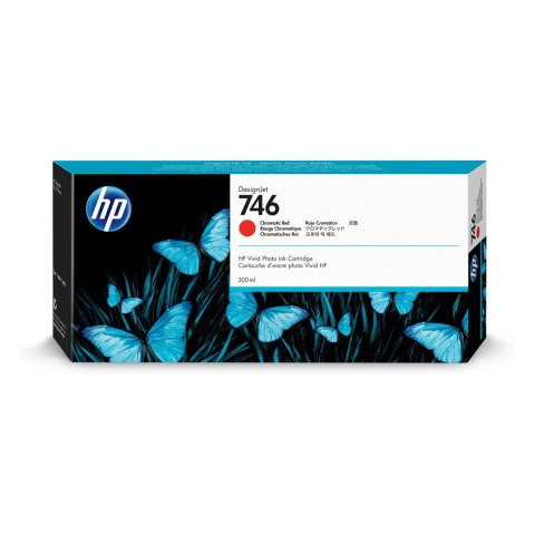 HP Tusz HP 746 do Designjet Z6/Z9 | 300ml | Chromatic Red
