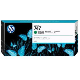 HP Tusz HP 747 do DesignJet Z9+ 24-in PostScriptr | green | 300ml