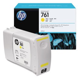 HP Tusz HP 761 do Designjet T7100/T7200 | 400ml | yellow