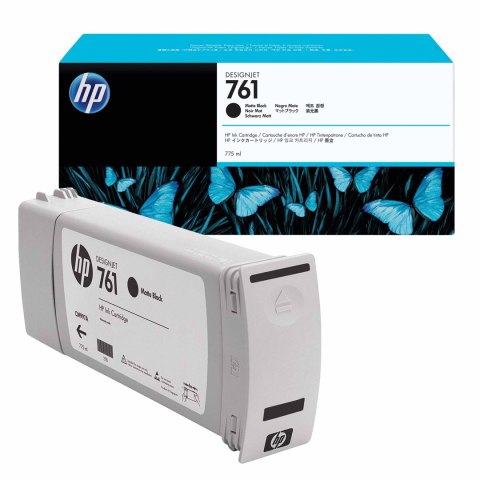 HP Tusz HP 761 do Designjet T7100/T7200 | 775ml | matte black