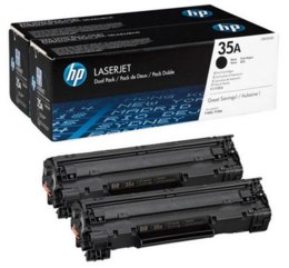 HP Zestaw dwóch tonerów HP 35A do LaserJet P1005/1006 | 2 x 1 500 str. | black