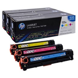 HP Zestaw trzech tonerów HP 125A do LJ CP1215 ,CM1312 | 3 x 1 400 str. | CMY