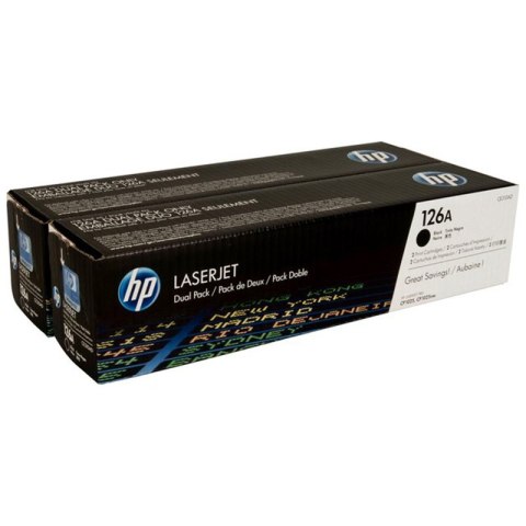 HP Zestaw trzech tonerów HP 126A do LJ Pro CP1025, M175/275 | 3 x 1000 str. | CMY