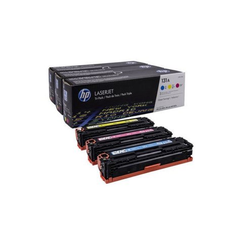 HP Zestaw trzech tonerów HP 131A do LaserJet Pro M251/276 | 3 x 1 800 str. | CMY