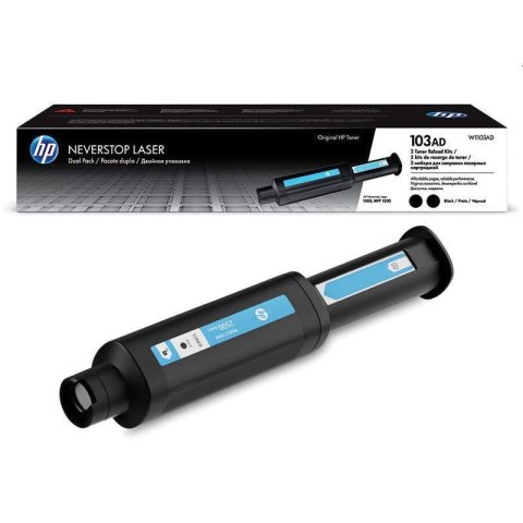 Hp S-print Toner HP 103AD Neverstop Reload Kit | 2x 2 500 str. | black
